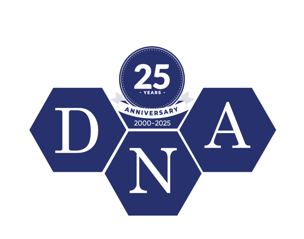 DA 25years Blue White Logo 02 1024x806